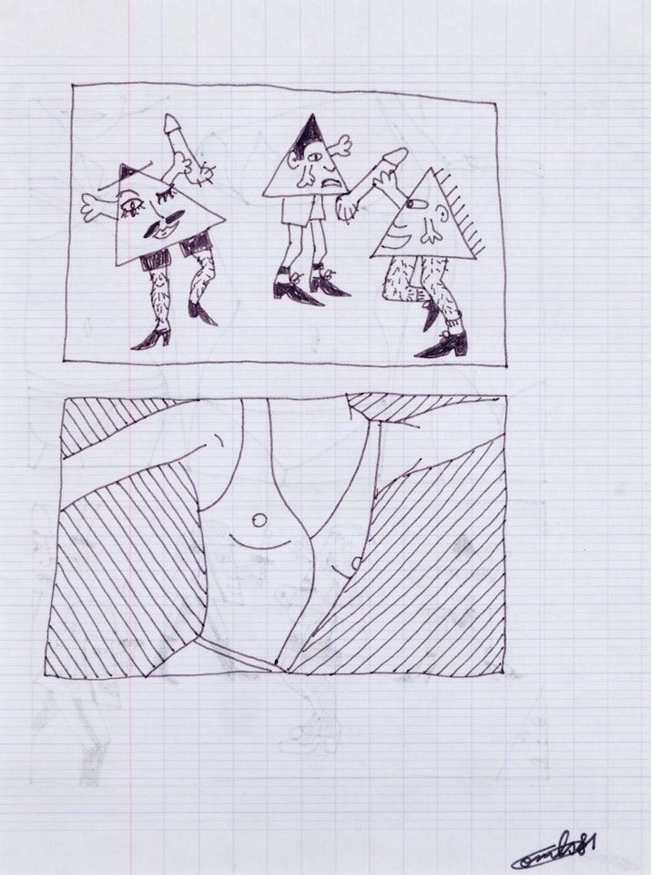 Sans titre by Robert Combas