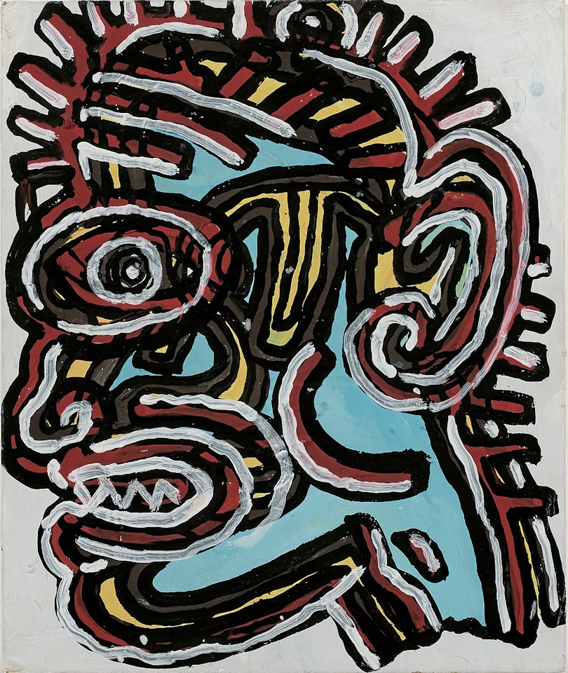 Portrait de brute épaisse by Robert Combas