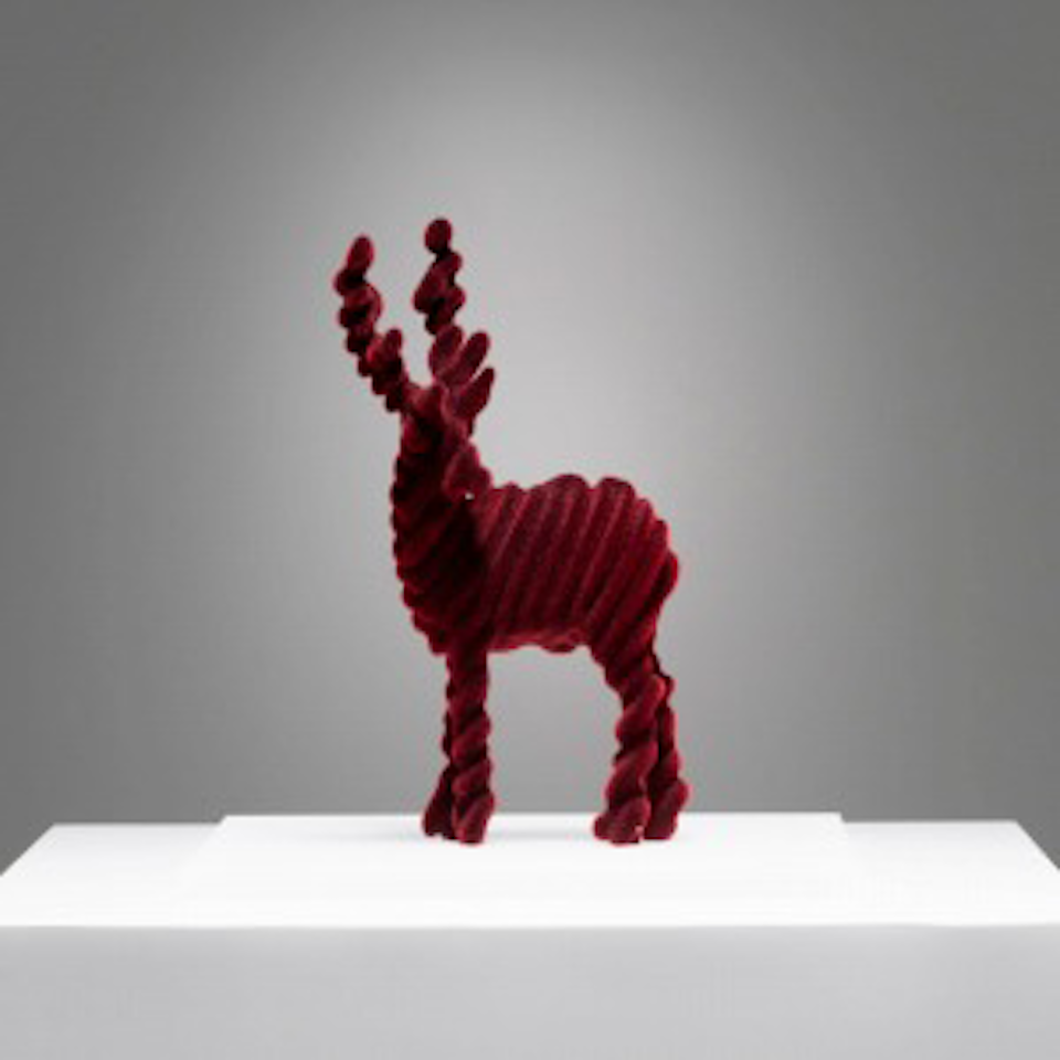 Velvet - Trans - Deer (R) by Kohei Nawa