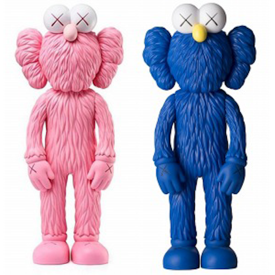 KAWS BFF OPEN EDITION (Pink, Blue) by Kaws