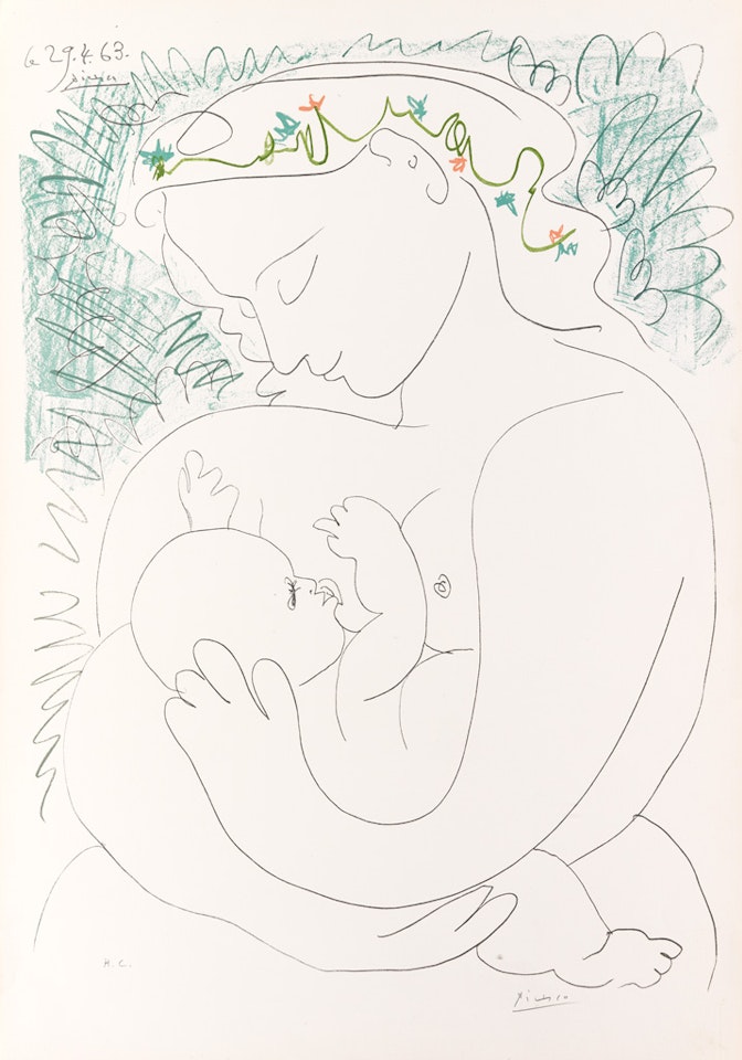 Grande Maternité by Pablo Picasso