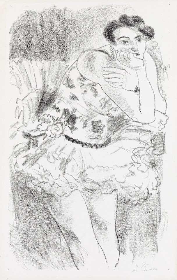 Danseuese Debout, accoudée by Henri Matisse
