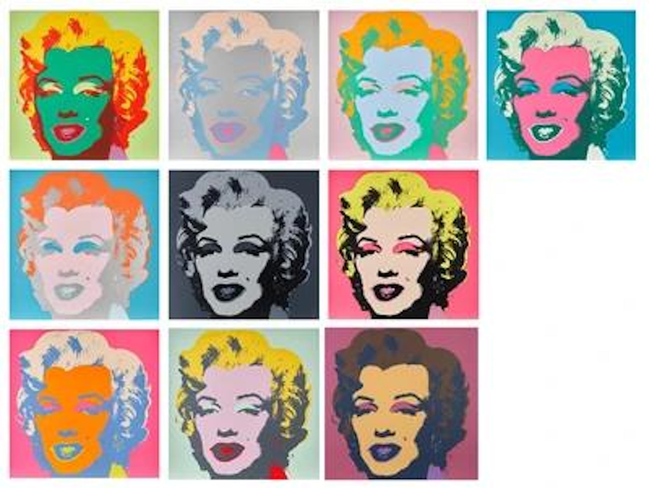 "Marilyn" by Andy Warhol