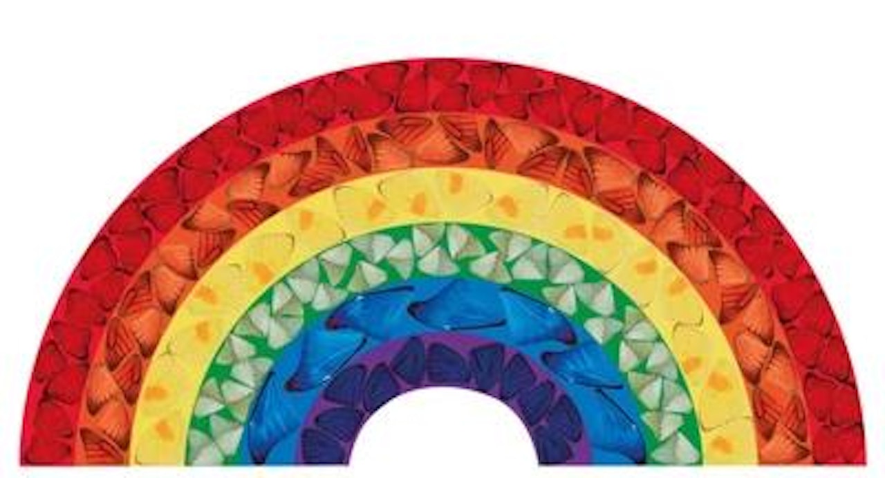 "Butterfly Rainbow (small)" by Damien Hirst
