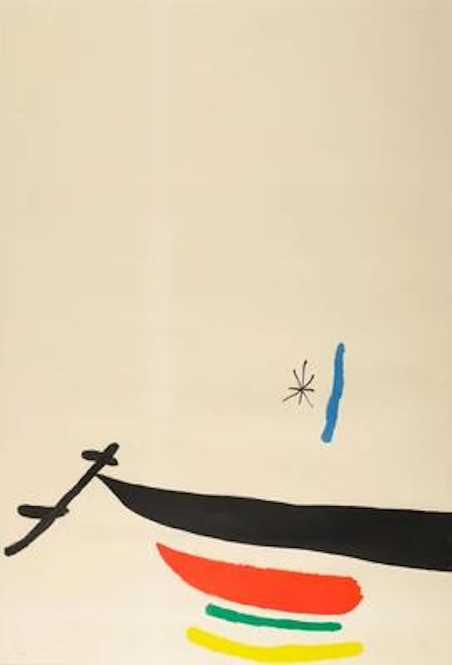 Ma de proverbis by Joan Miró