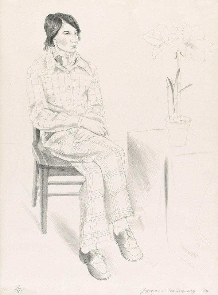 Yves Marie by David Hockney