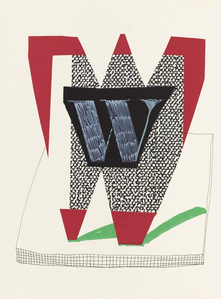 Hockney's Alphabet by David Hockney