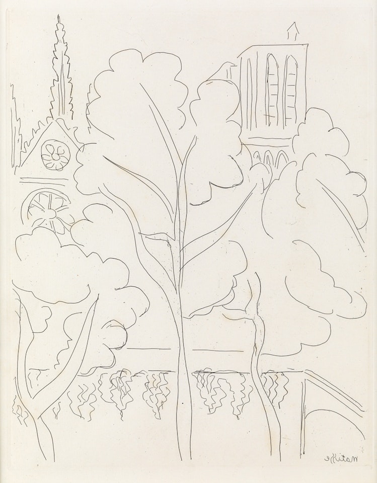 La Cité--Notre Dame by Henri Matisse
