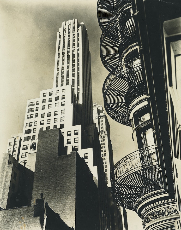 Group of 14 photographs depicting scenes of Manhattan from Abbott's iconic Changing New York series by Berenice Abbott