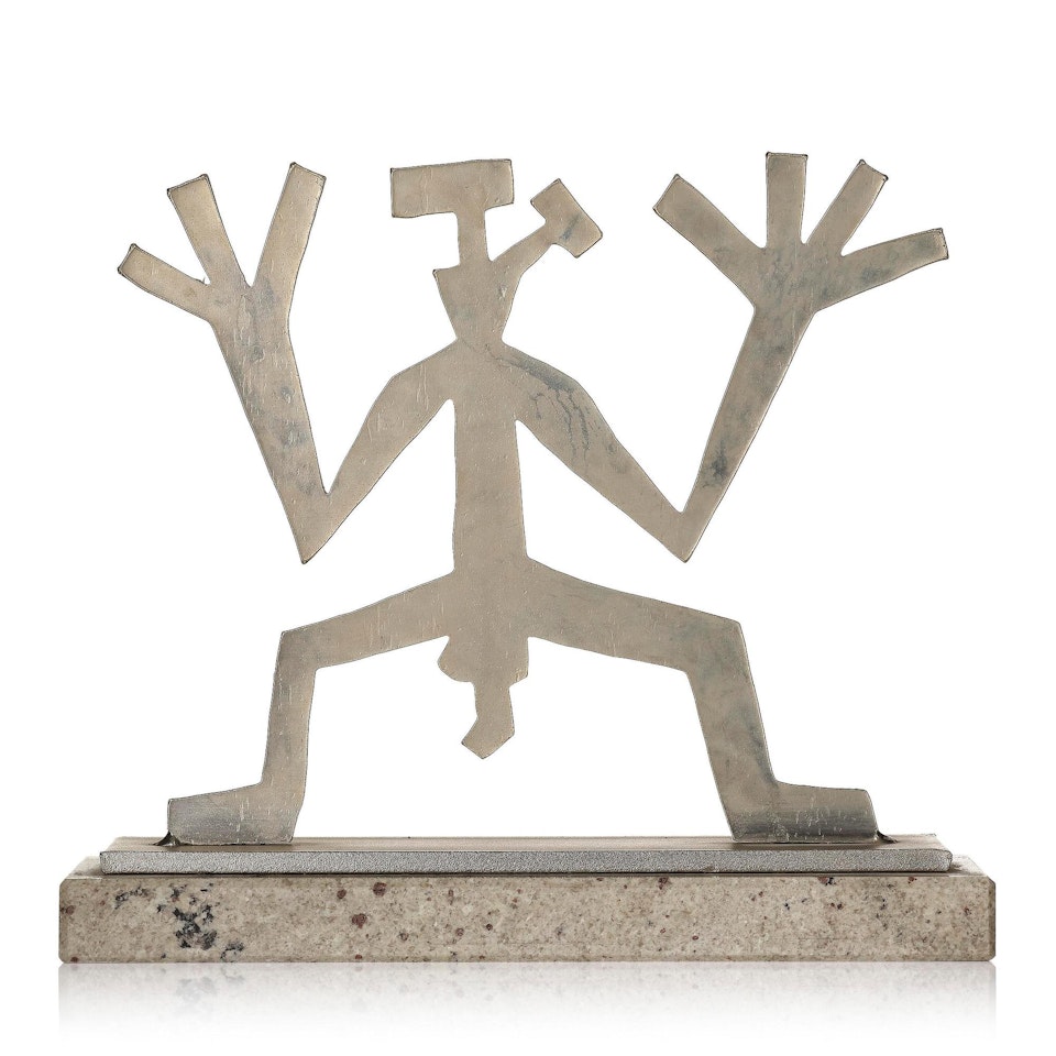 "Der Theoretiker V" by A.R. Penck