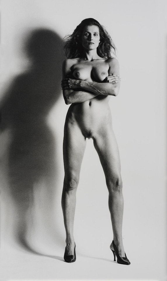 "Big Nude VII, Nancy La Scala, Monte-Carlo" by Helmut Newton