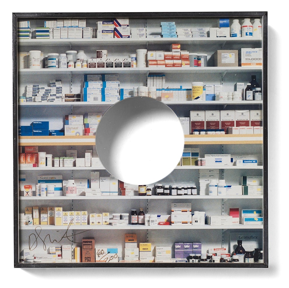 "Pharmacy" by Damien Hirst