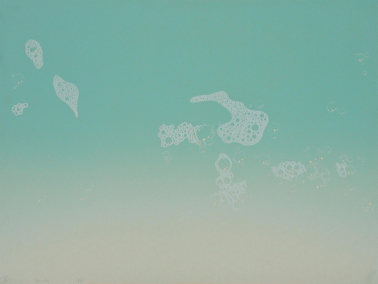 "Green Suds" by Ed Ruscha