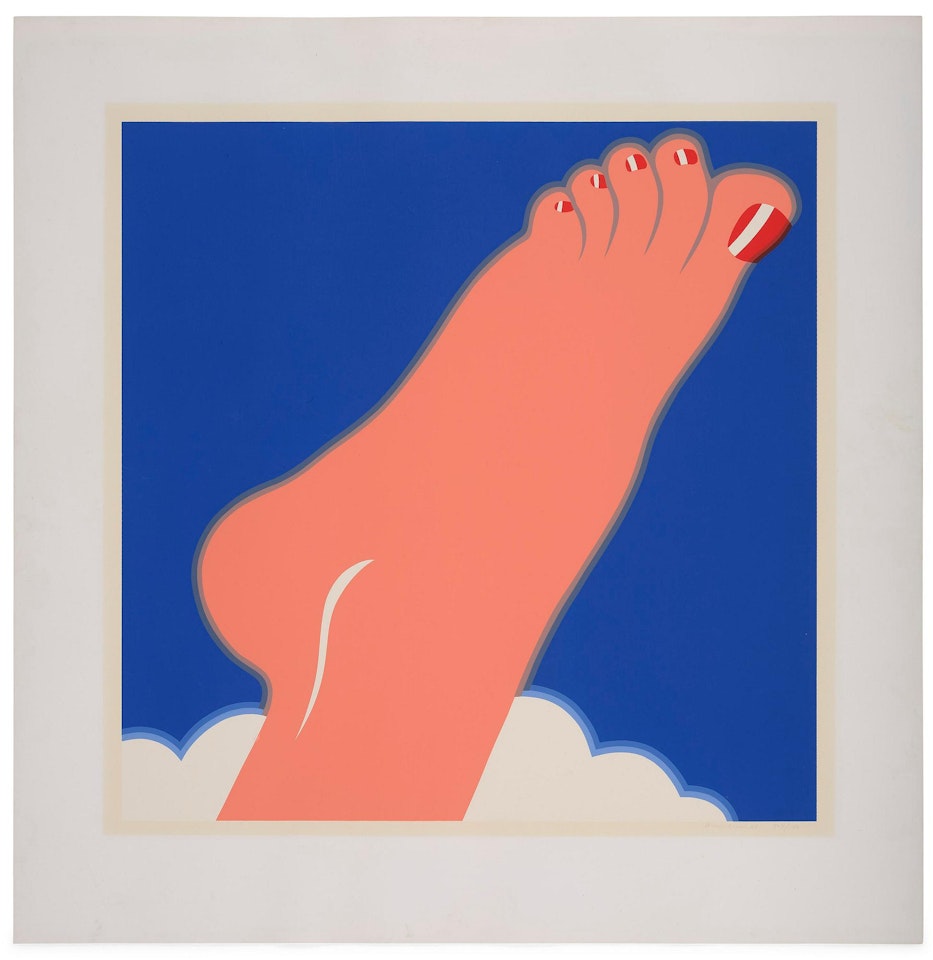 "Seascape (Foot)" by Tom Wesselmann