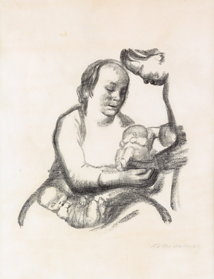 Mütter gebt von euerm Überfluß! by Kathe Kollwitz