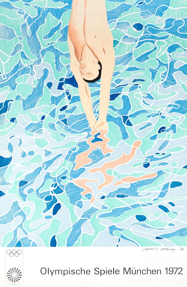Olympische Spiele München 1972 by David Hockney