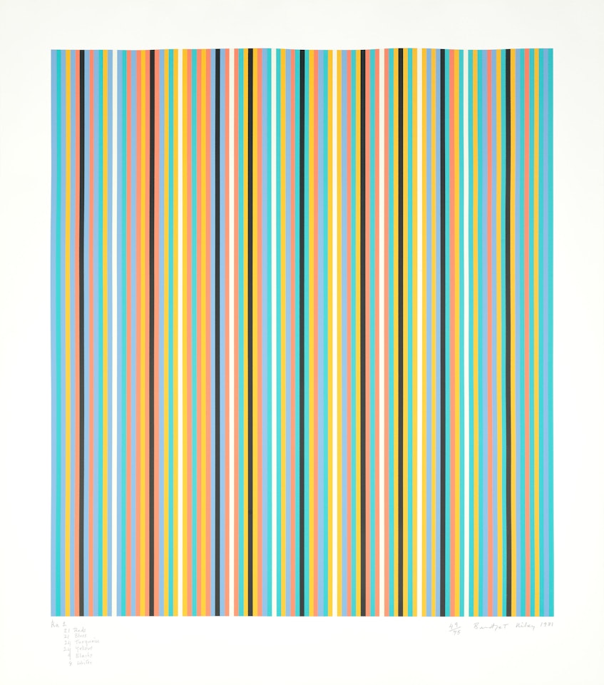 Ra 2 by Bridget Riley
