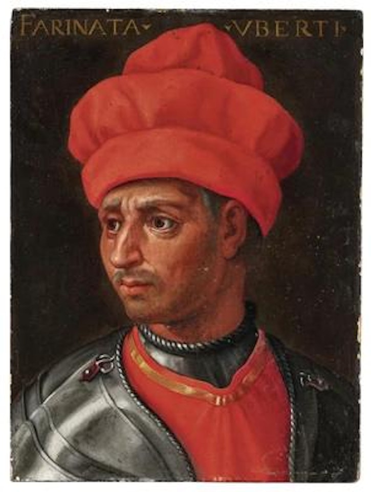 Portrait of Farinata degli Uberti, bust-length by Florentine School