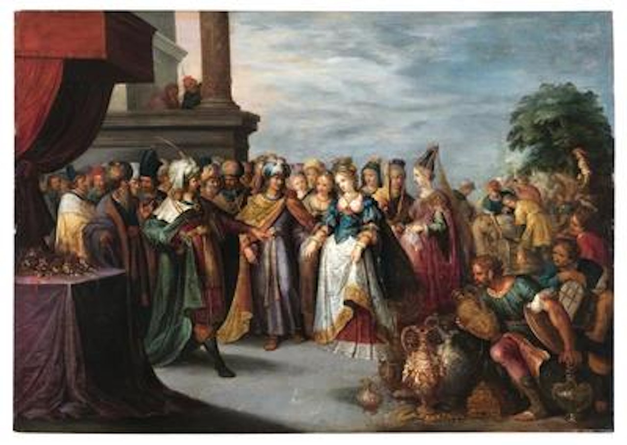 Solomon and the Queen of Sheba by Frans Francken II