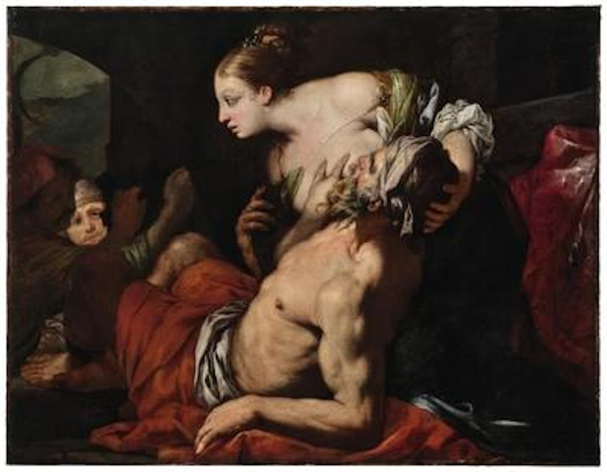 Caritas Romana by Antonio Zanchi