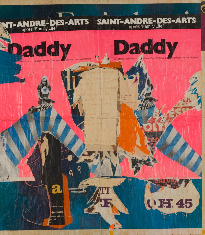 Daddy Daddy avec Niki by Raymond Hains