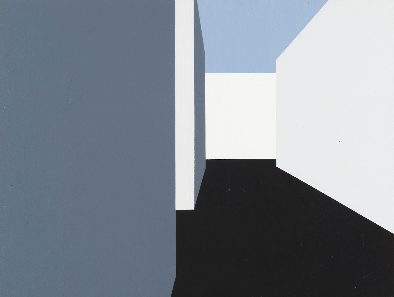 Imagine You Are Walking by Julian Opie