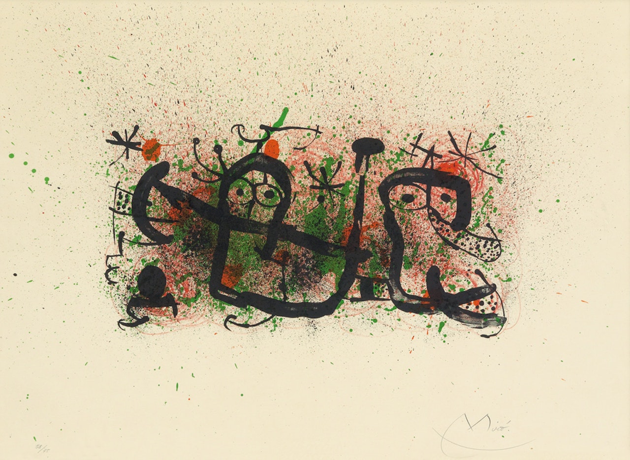 Ma de Proverbis by Joan Miró