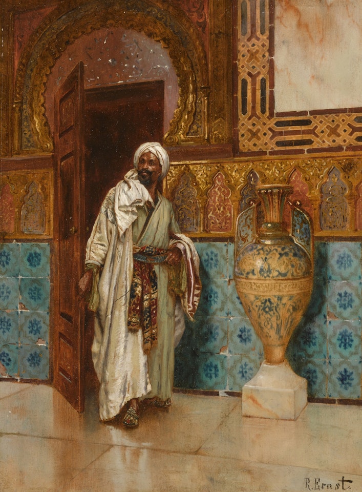 The Palace Warden by Rudolf Ernst