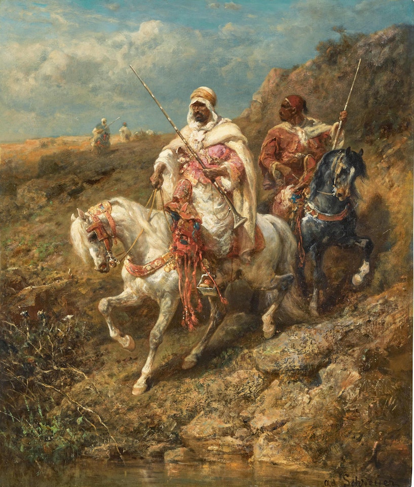 The Advance by Adolf Schreyer