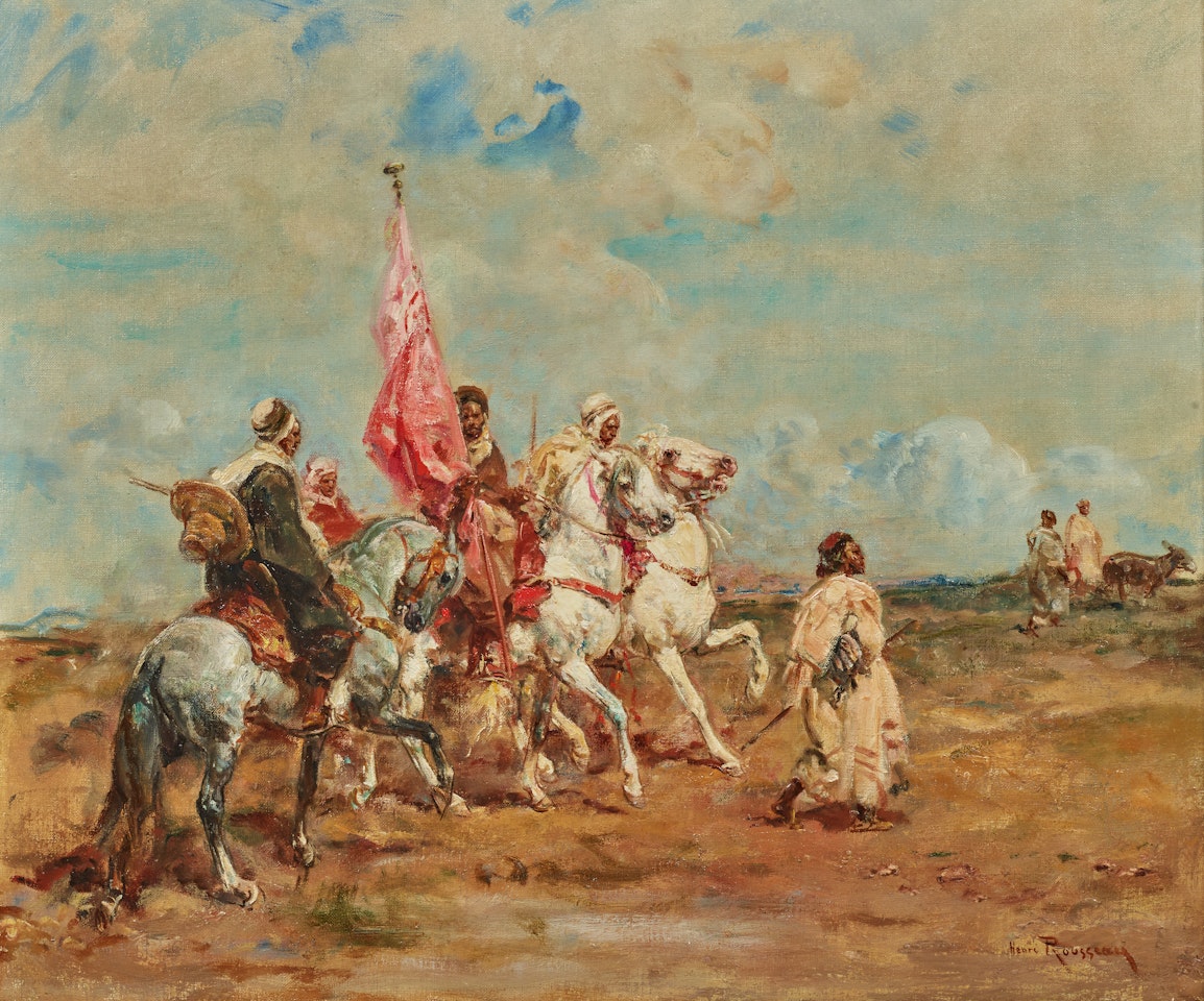Preparing for the Charge by Henri Émilien Rousseau