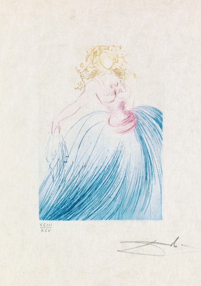 Much Ado about Shakespeare by Salvador Dali