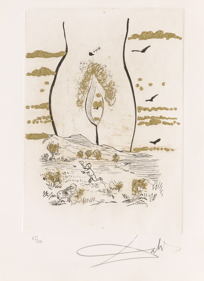 Les Amours Jaunes by Salvador Dali