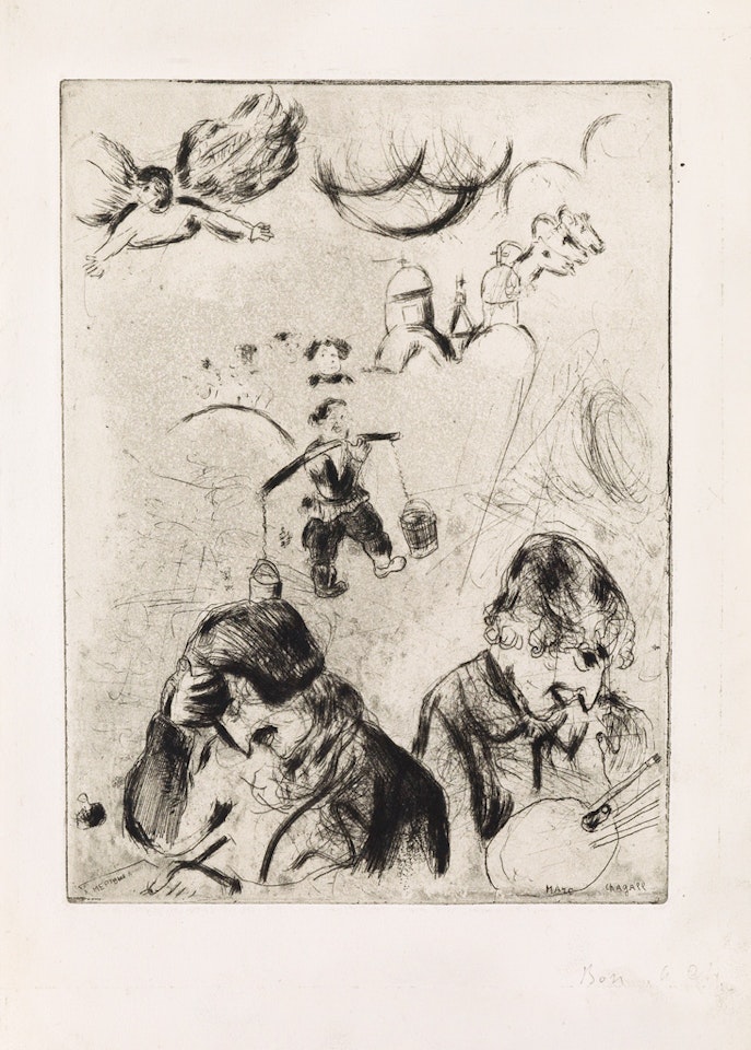 Gogol et Chagall by Marc Chagall