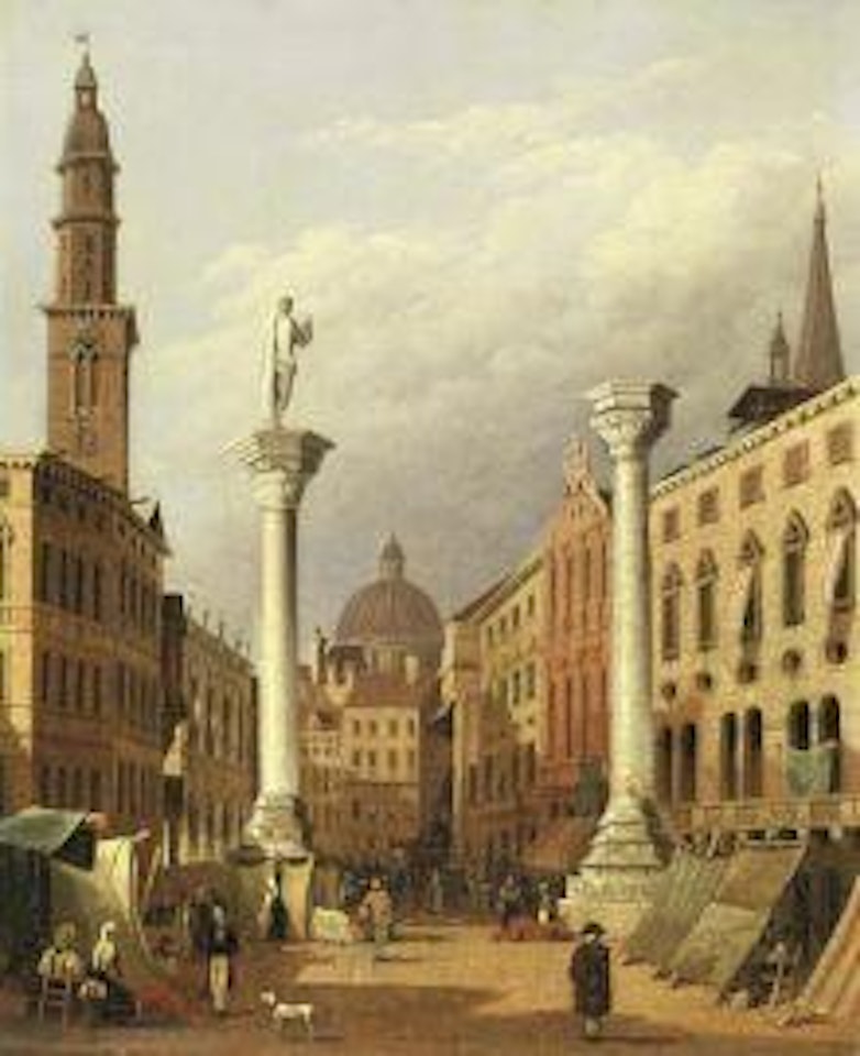PIAZZA DEI SIGNORI, VICENZA; PIAZZA DEI SIGNORI, VICENZA by Venetian School