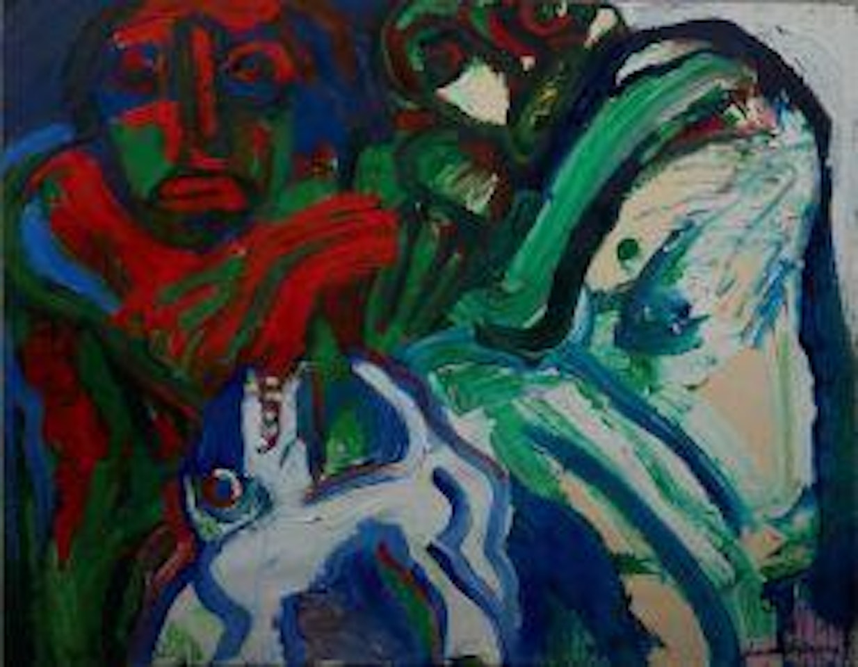 Les femmes aux chats by Bengt Lindstrom