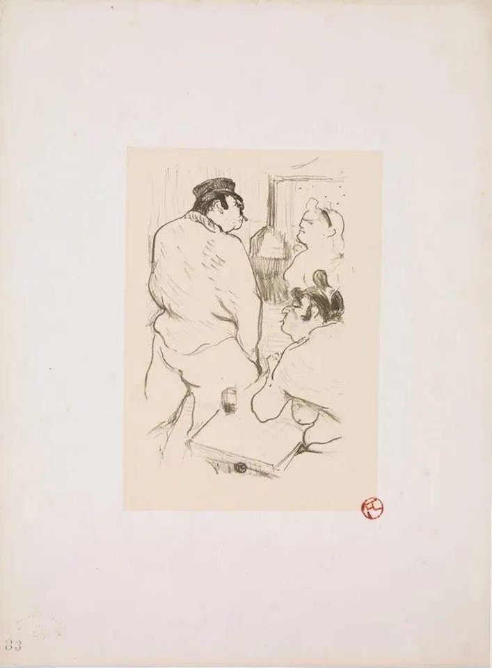 THE TERREUR DE GRENELLE by Henri de Toulouse-Lautrec