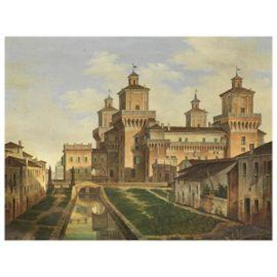 ESTENSE CASTLE, FERRARA by Italian School