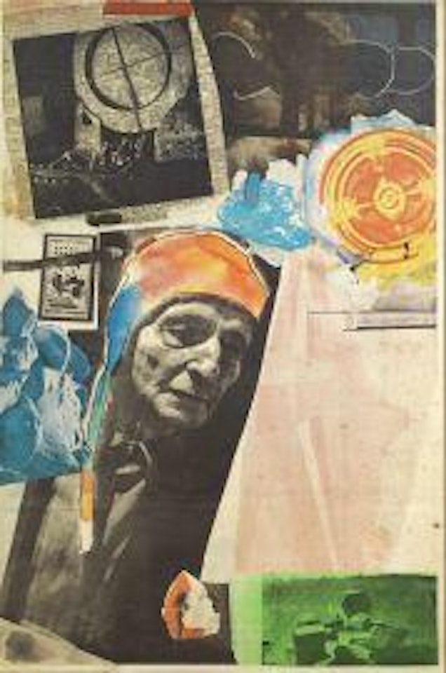 Homage to Frederick Kiesler by Robert Rauschenberg