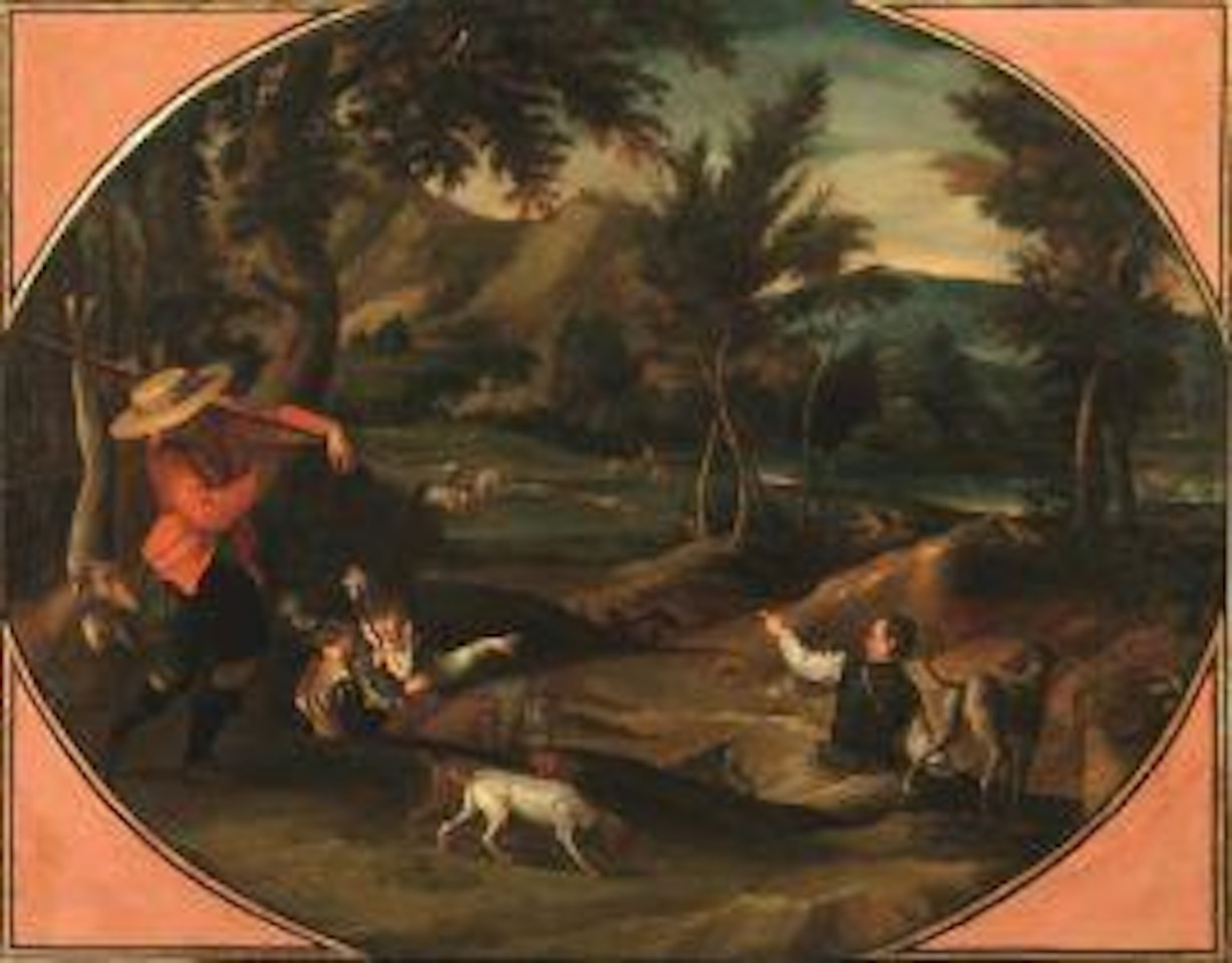 HUNTING by Annibale Carracci