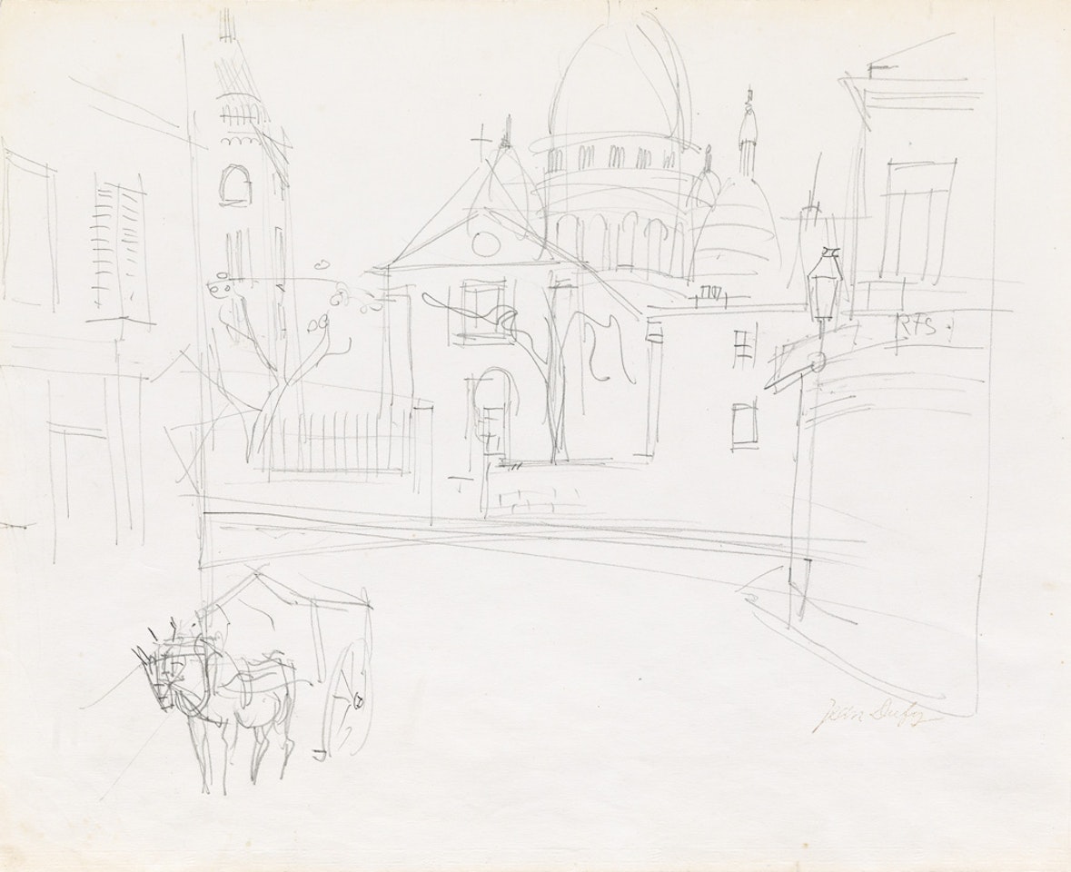 Saint Pierre de Montmatre by Jean Dufy