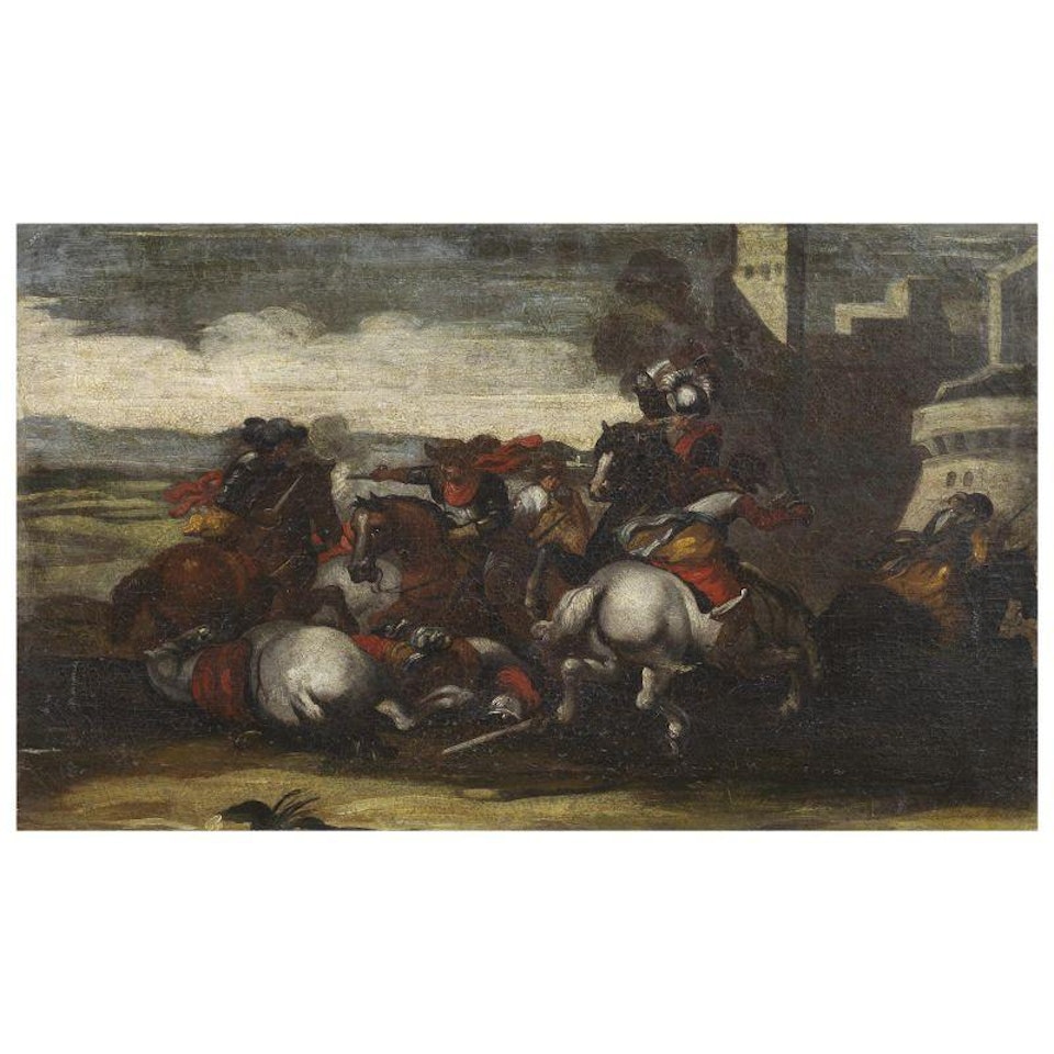 BATTLE SCENE by Italian School