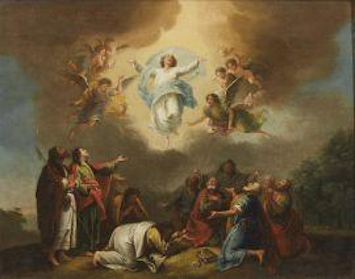 THE ASCENSION OF CHRIST by Francesco Zuccarelli