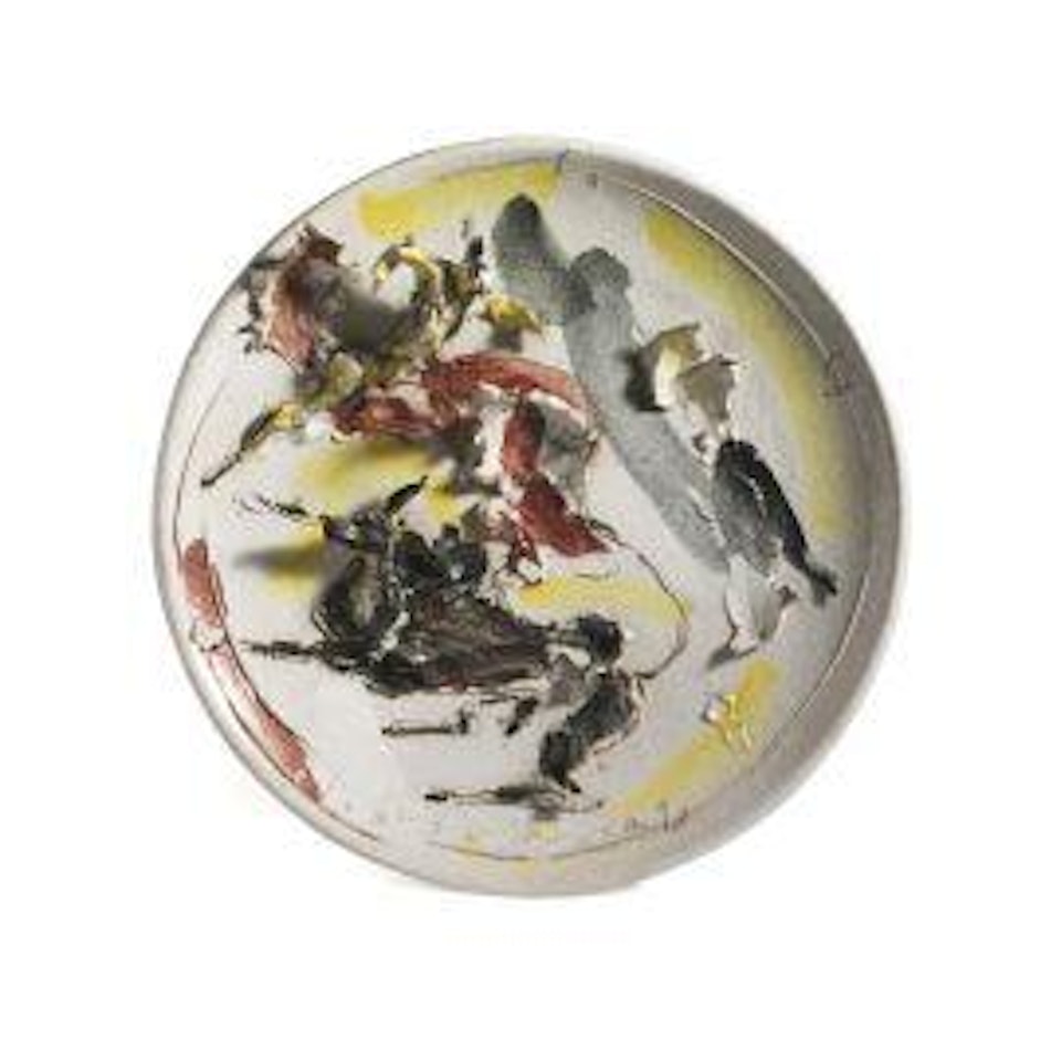 Bullfight by Lucio Fontana