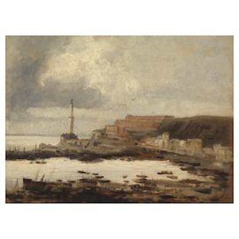 MARINA CON FARO by Italian School