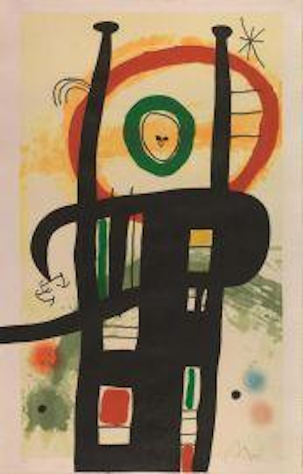 Le grand ordinateur by Joan Miró