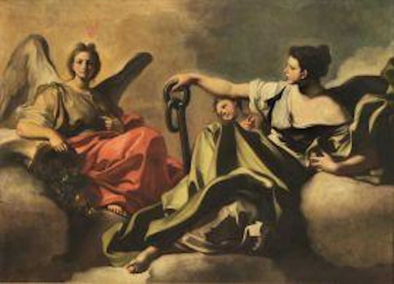 Pietà and hope by Francesco Solimena