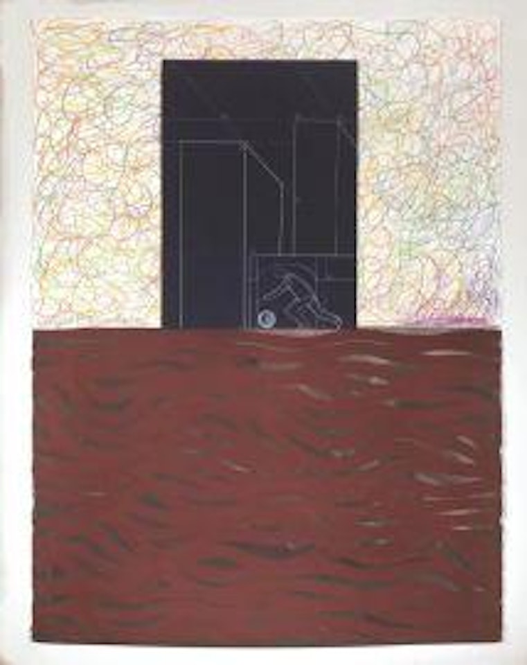 MIMMO PALADINO; SOL LEWITT - MIMMO PALADINO XXIV 4 hands by Sol LeWitt
