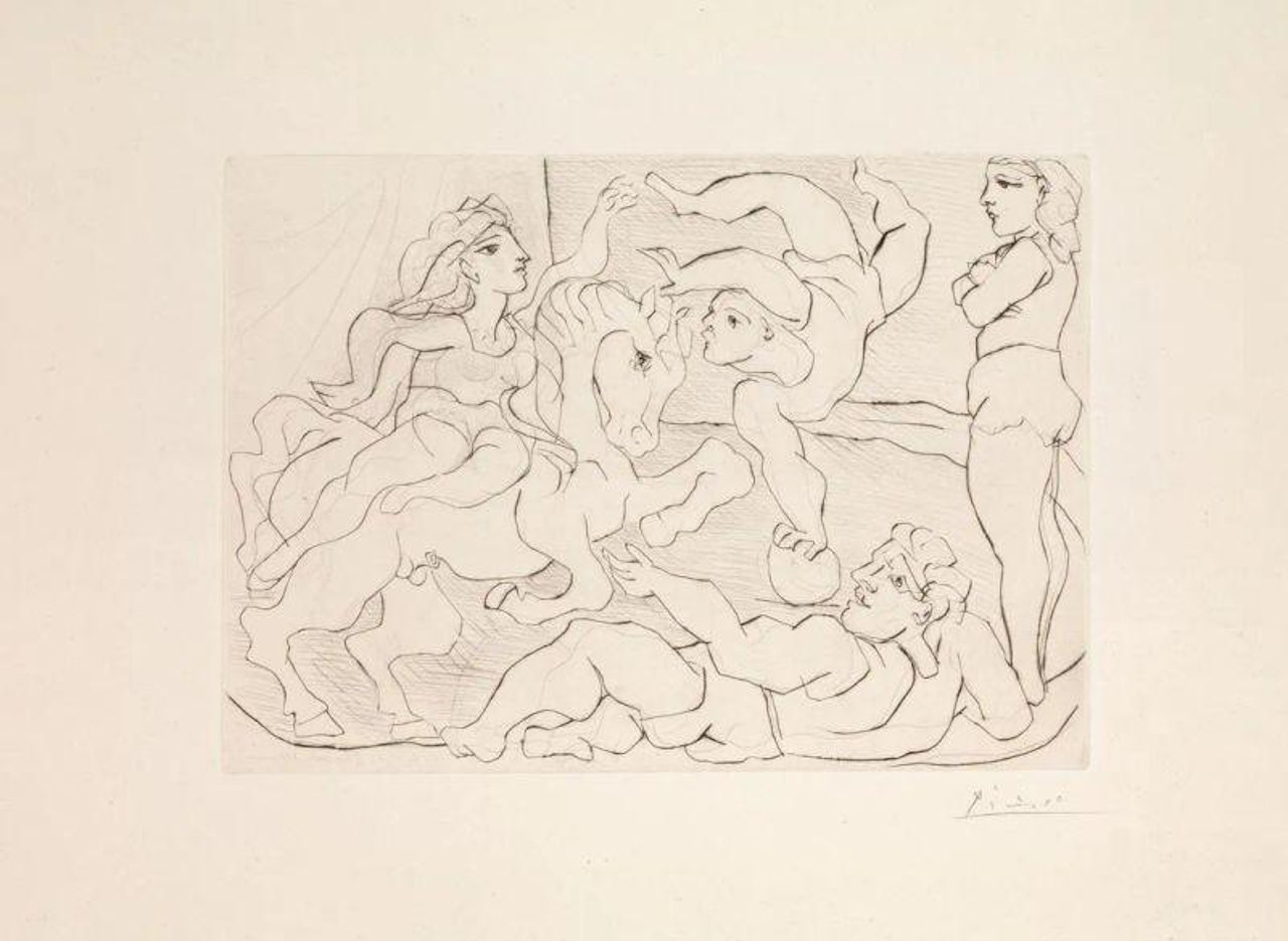 The Cirques by Pablo Picasso