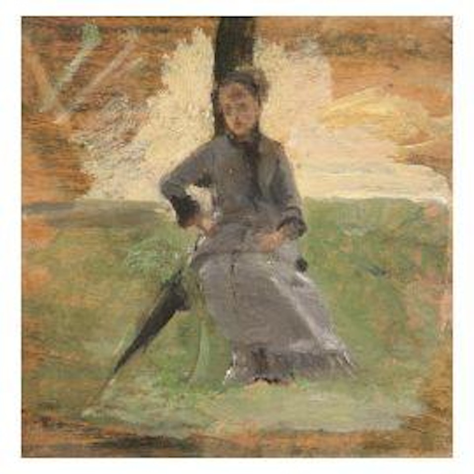 FEDERICO ROSSANO"S WIFE by Giuseppe de Nittis