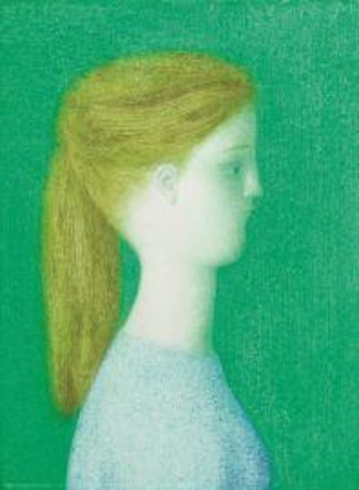 Profile of a girl by Antonio Bueno